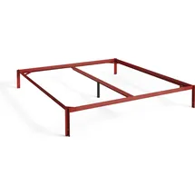 HAY Connect Bett 160 x 200 cm maroon red