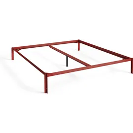 HAY Connect Bett 160 x 200 cm maroon red