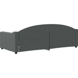 vidaXL Tagesbett 90 x 200 cm Dunkelgrau