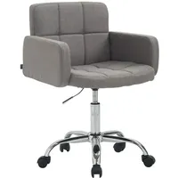 CLP Arbeitshocker Los Angeles Stoff grau