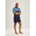 LE JOGGER le jogger® Pyjama, (Packung, 4 tlg., 2 Stück), kurzer Schlafanzug mit V-Auschnitt le jogger® marine-blau | Gr. (S)