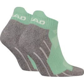 Head HIKING ALL CLIMATES Sneakersocken 2er Pack Grün 43-46