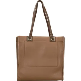 Valentino Post Re Shopper Kunstleder Kamel/Moro