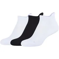 Camano 3er Pack camano Yoga Antirutsch Sneakersocken 0800 - black white 35-38