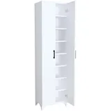 [en.casa] Mehrzweckschrank Kommode 177,5 x 48,5 x 32 cm Schlafzimmer, Kleiderschränke, Mehrzweckschränke