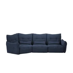 Ecksofa  Jeaneva ¦ blau ¦ Maße (cm): B: 379 H: 101 T: 151.0