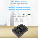 docooler 6-Tasten-Tastatur mechanisch DE