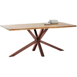 Tisch 160x85 Akazie natur Küchentisch Esstisch Speisetisch Esszimmer Wohnzimmer