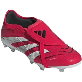 adidas Predator Pro Fold-Over Tongue FG Fußballschuh lucid red - rot, Größe 46 2⁄3 - 46 2⁄3