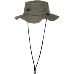 Fischerhut QUIKSILVER "BUSHMASTER", Herren, Gr. S/M, grün (khaki), Baumwolle, sportlich, Hüte