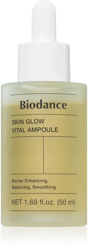 Biodance Skin Glow Vital Ampoule auffrischendes hydratisierendes Serum mit Probiotika 50 ml