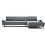 creation by rolf benz Eckcouch 2-Sitzer Blau