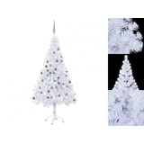 vidaXL Künstlicher Weihnachtsbaum »Künstlicher Weihnachtsbaum mit LEDs Kugeln 180 cm 620 Zweige«