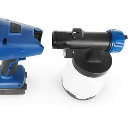 BAUTEC Akku-Farbsprühgerät » Komfort-Set inkl. 2 Akkus » 1000ml » kabellos & tragbar » für Farben Lacke und Lasuren