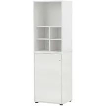 Proregal Aktenregal, Aktenschrank | Regalkreuz Breite 51 cm, Arbeitszimmer, Aktenschränke