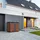 ML-Design Mülltonnenbox 2Er 2 Tonnen 240L 132x80x116,3 cm Anthrazit-Rostoptik