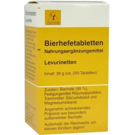 Teofarma Bierhefe Tabletten Levurinetten
