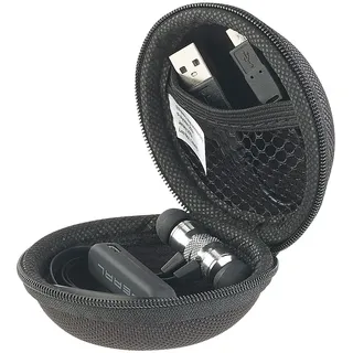 Auviso Hardcase-Schutztasche für In-Ear-Ohrhörer, 70 x 70 x 48 mm (innen)