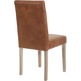 MCW 6er-Set Esszimmerstuhl Littau, Stuhl Küchenstuhl - Eiche