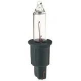 Konstsmide 2122-050SB Ersatzbirne / für Minilichterketten / 12V, 1,14W / 5er Blister / Steckfassung,