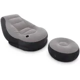 Intex - Aufblasbarer Sessel mit Puff Ultra Lounge Relax 68564N
