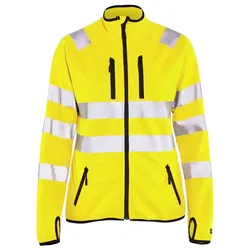 Damen Warnschutz Softshelljacke "4926" - XL - gelb