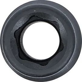 BGS Kraft-Steckschlüssel-Einsatz Sechskant tief 20 mm (3/4") SW 19 mm