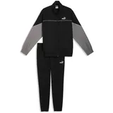 Puma Woven Colorblock Herren Jogginganzug schwarz - XXL