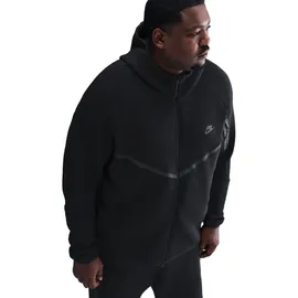 Nike Tech Fleece Windrunner Kapuzenjacke Herren Schwarz M
