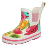 Beck Mädchen Früchte Gummistiefel, Mehrfarbig, Gr. 25 EU