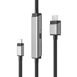 Alogic Ultra - Strom- / Audio- / Videokabel - 24 pin USB-C, USB-C (nur Spannung)