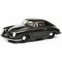 SCHUCO 450879900 1:43 Porsche 356 Gmünd Coupé, schwarz