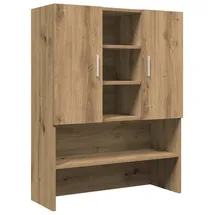 vidaXL Waschmaschinenschrank Artisan-Eiche 70,5x25,5x90 cm