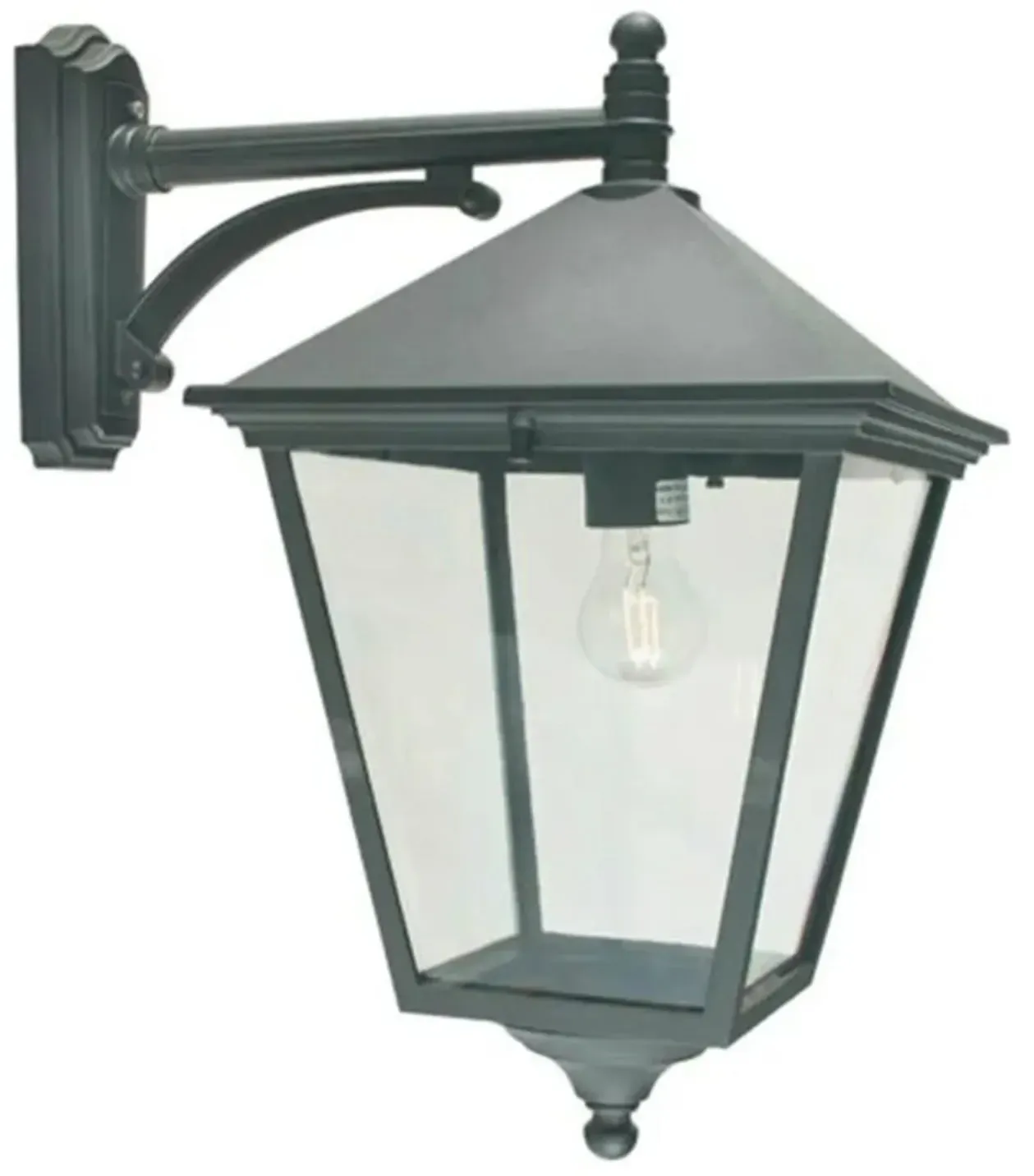 Außenleuchte Norlys, Schwarz, für Terrasse, Aluminium - 31 - 56