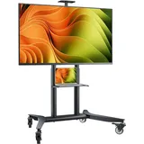 ONKRON TS1871-B TV-Ständer 55-90 Zoll 90 cm Schwarz Stahl