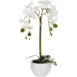 Kunstpflanze im Blumentopf 42 cm ORCHID
