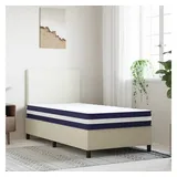 vidaXL Taschenfederkernmatratze Mittelfest 90 x 200 cm H2