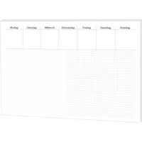 RNK Papier Notiz-Schreibtischunterlage Größe: 48x33cm 30 Blatt
