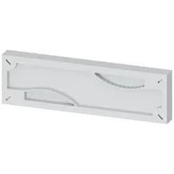 Siemens 8GK96010KK10 ALPHA 630 DIN, Abdeckung Höhe=75mm, Breite=250mm, geschlossen  - 10 Stück