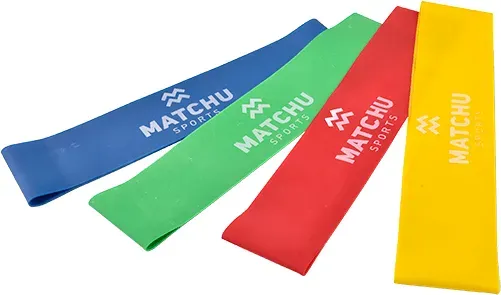Matchu Sports Widerstandsbänder Set Latex - Latex