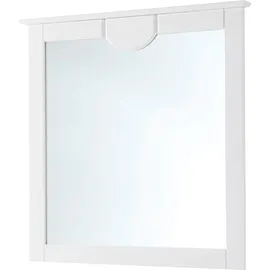 Home Affaire Spiegel HOME AFFAIRE "Klera", weiß, B:81cm H:81cm T:5cm, Glas, Spiegel, Breite 81 cm, aus massiver Kiefer, FSC-zertifiziert