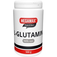 MEGAMAX L-Glutamin 100% Pulver 500 g