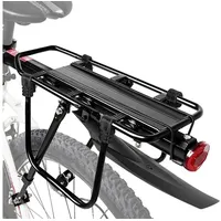luxuskollektion Fahrrad Gepäckträger Set Einstellbare Universal Aluminiumlegierung