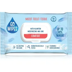 GoWipes Comfort feuchtes Toilettenpapier für empfindliche Oberhaut 44 St.