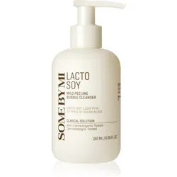Some By Mi Lacto Soy Mild Bubble Peeling Cleanser sanftes Reinigungs-Peeling für empfindliche Haut 180 ml