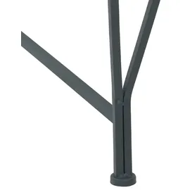 vidaXL Baumbank Ø 160 x 44 cm Grau