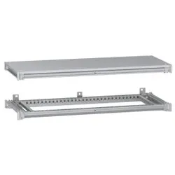 Schneider Electric NSYSFNC104 Unterer und oberer Rahmen, PanelSeT SFN, für elektrische Gehäuse B 1000 x T 400 mm, inklusive Dach