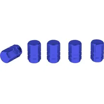 Eufab Ventilkappen 5er Set Blau