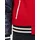 BENLEE Rocky Marciano Herren College Jacke Newark Red/Navy/Ecru S Benlee - / S