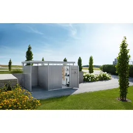 Biohort HighLine H3 2,57 x 2,17 m quarzgrau-metallic inkl. Doppeltür
